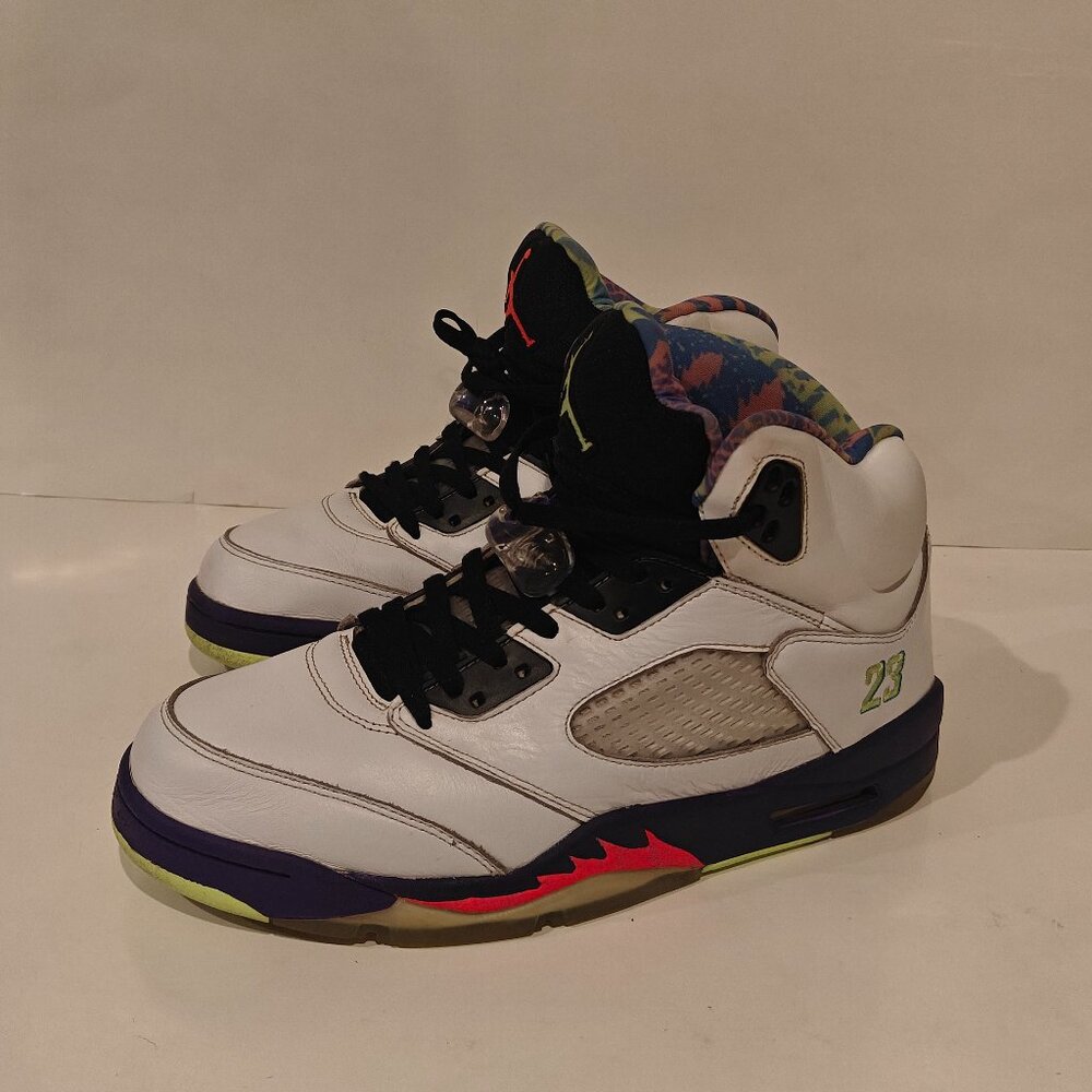 Jordan 5 Retro Alternate Bel-Air 2020 DB3335-100 Men's Size 11 Used Sneakers